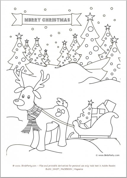 FREE Christmas Kids 39 Activity Sheets And Coloring Sheets Catch My Party