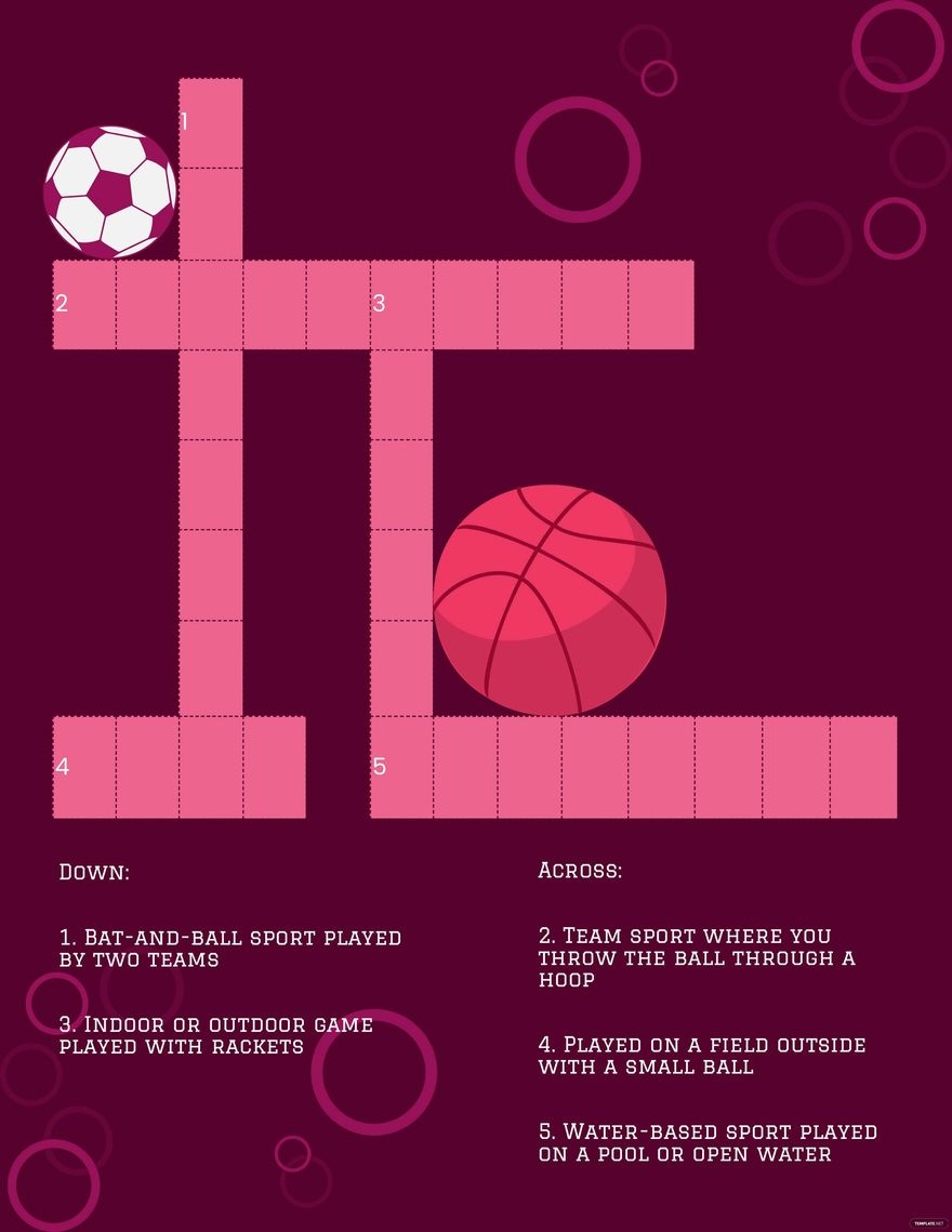 Free Crossword And Mini Crossword Templates Edit Online Download 