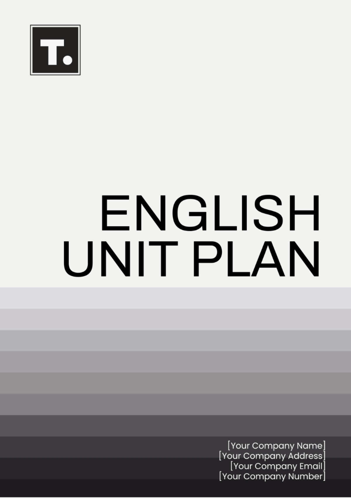 art unit plan template