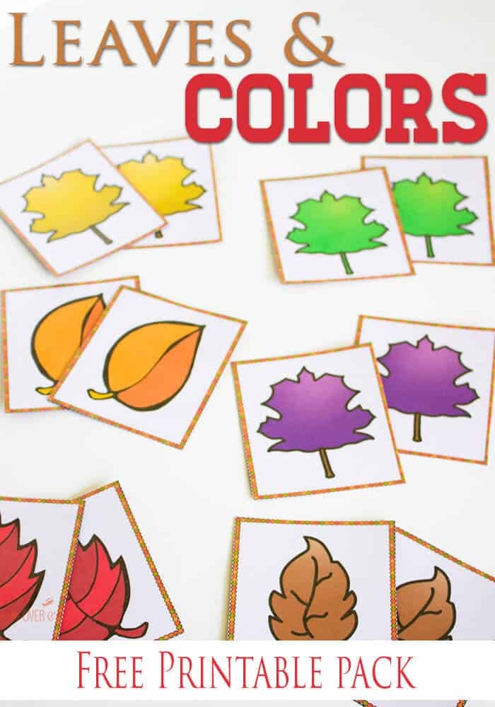 matching colors printable activities