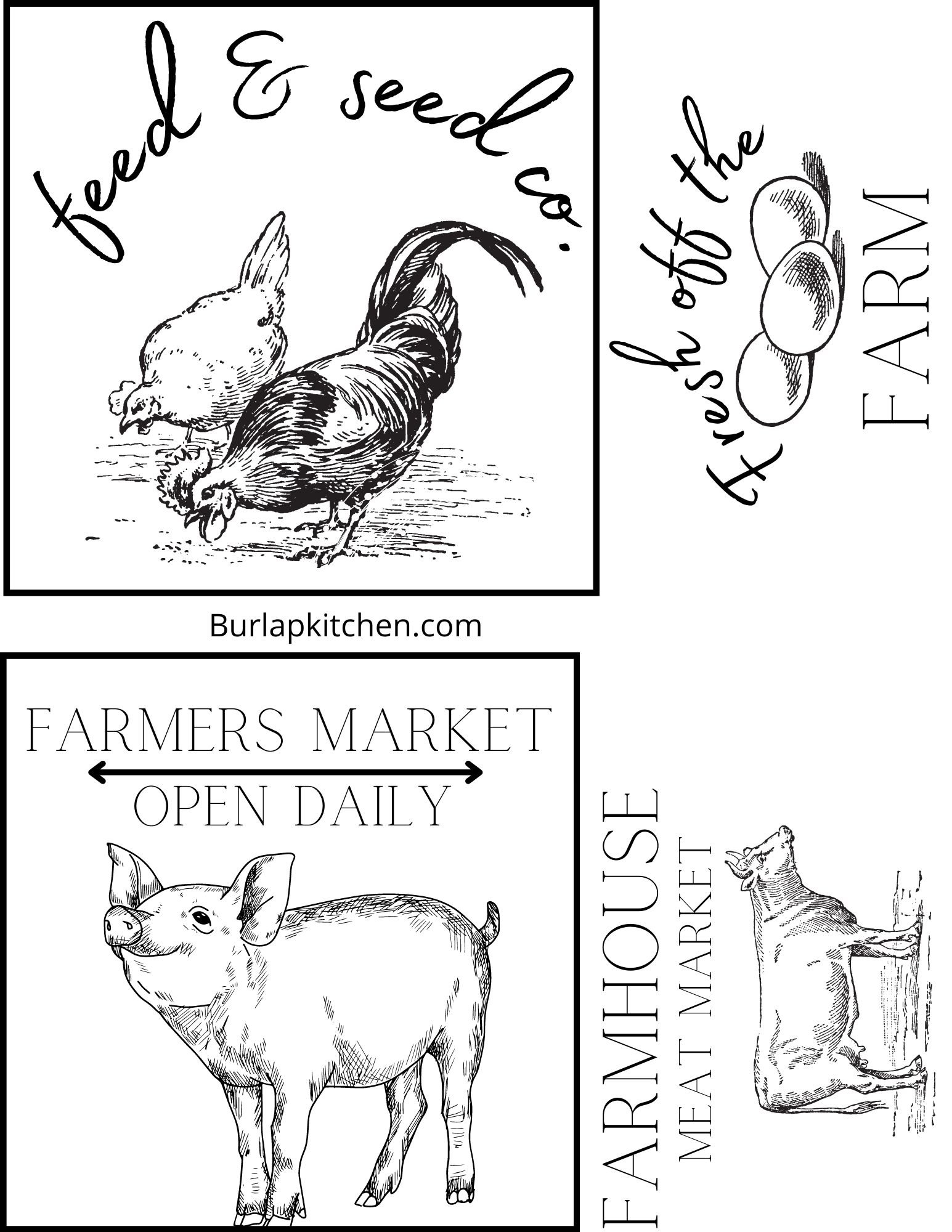 Free Farmhouse Printable Farmhouse Printables Farmhou Vrogue co
