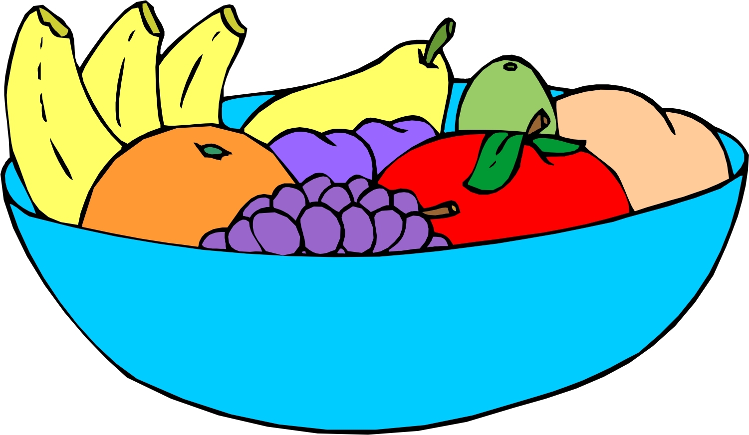 cartoon pictures of fruit
