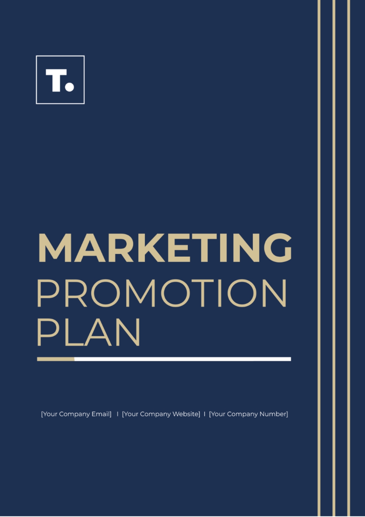marketing promotion plan template