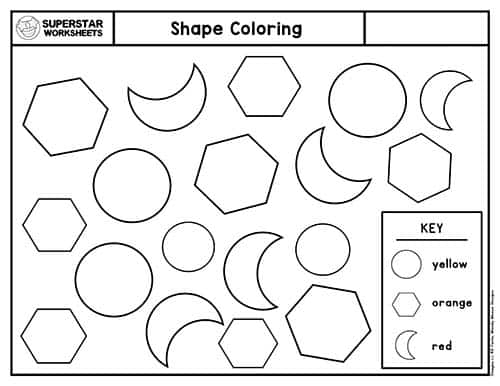 math preschool worksheet