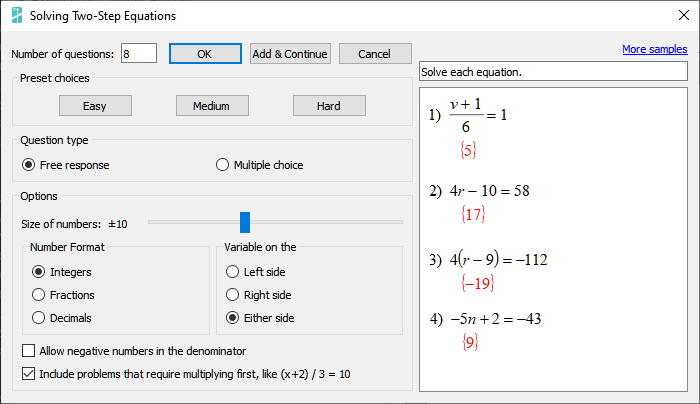 free math worksheets kuta