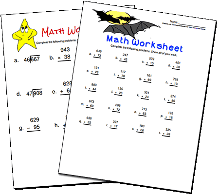 Free Math Worksheets Worksheets Library