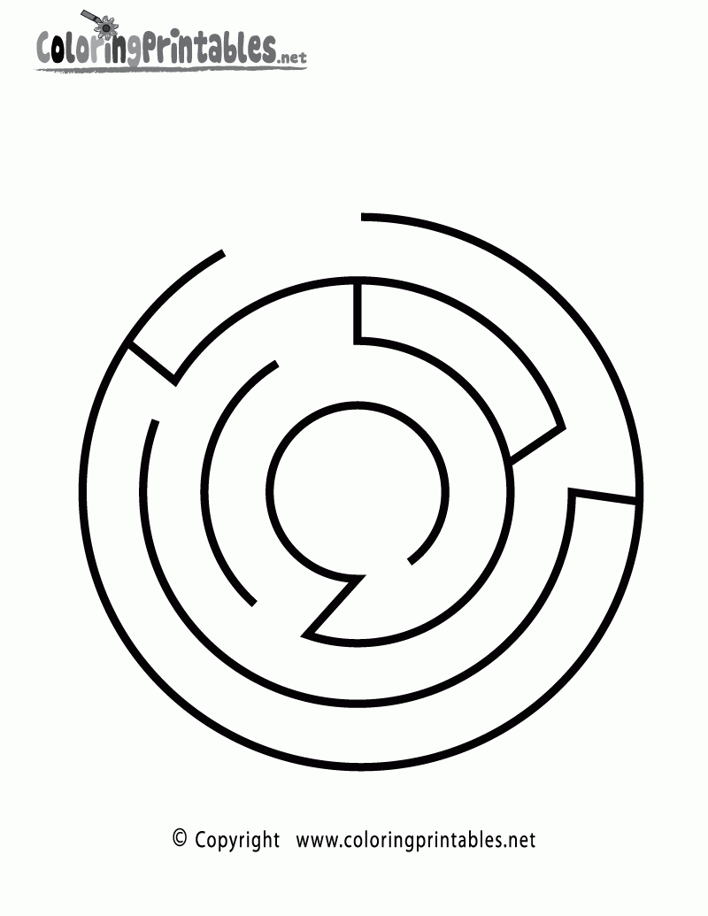 maze activities printable