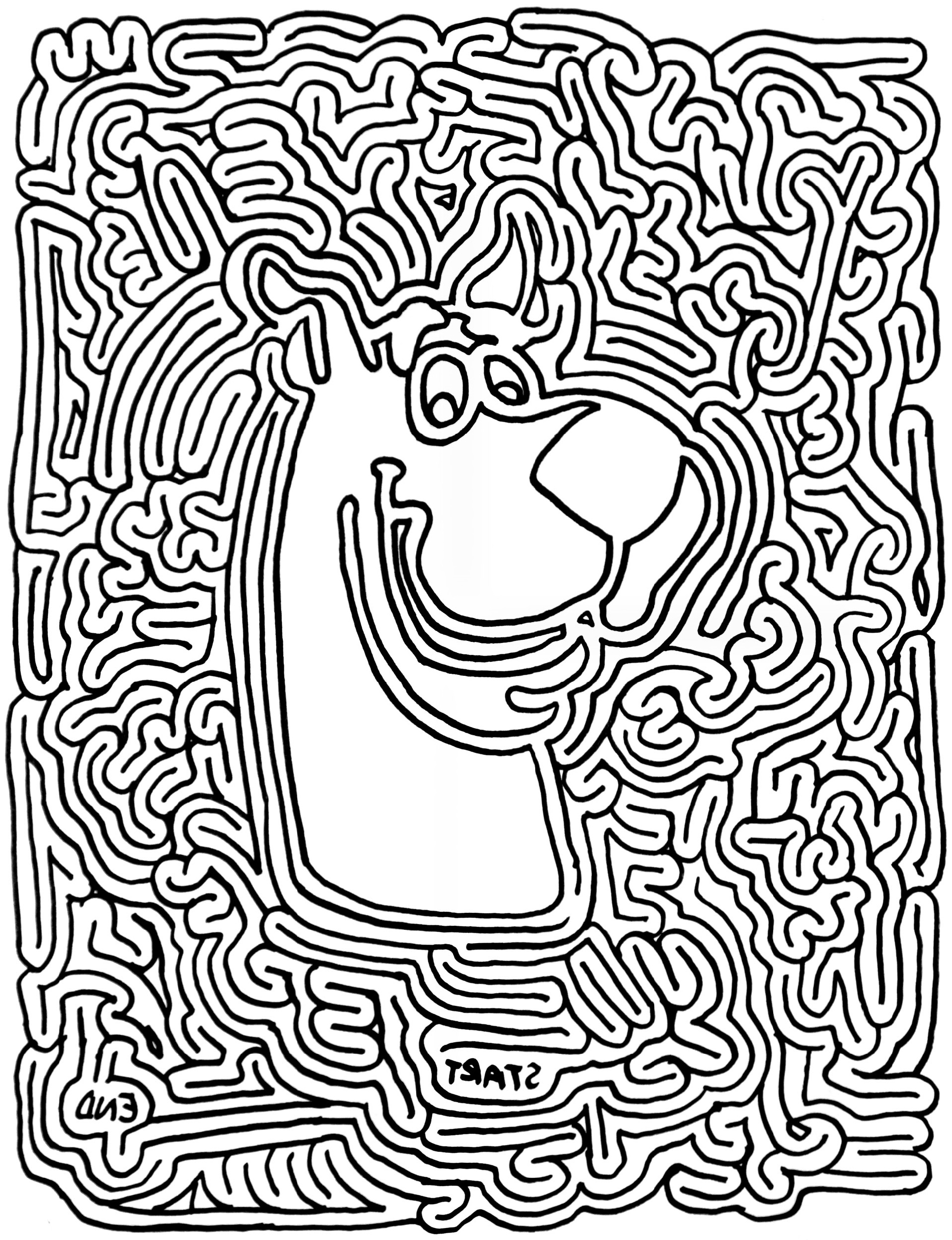 Free Maze Printable Advanced Loops Activity Shelter