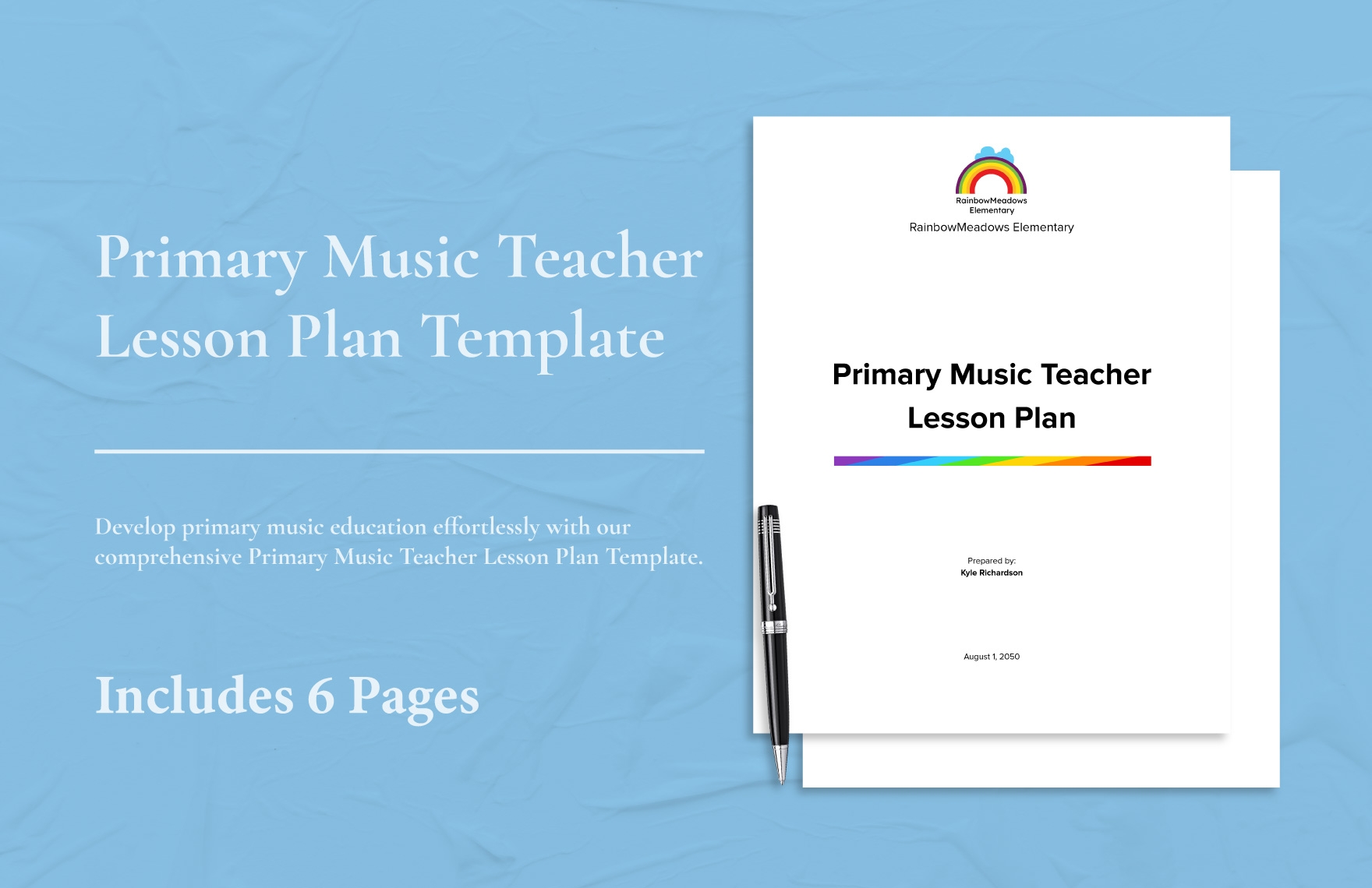 Free Music Lesson Plan Templates Editable And Printable