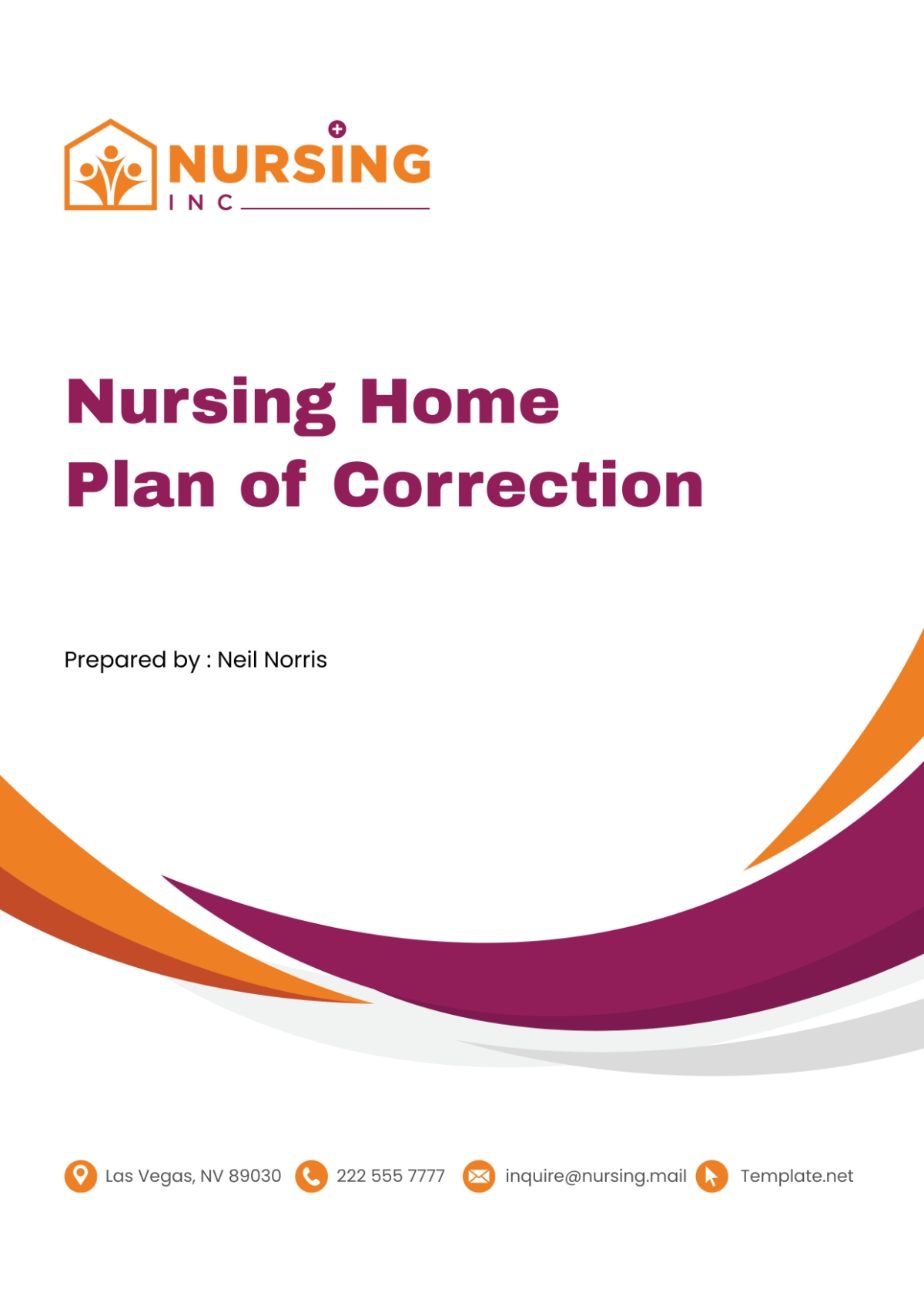 Free Nursing Home Plan Of Correction Template To Edit Online