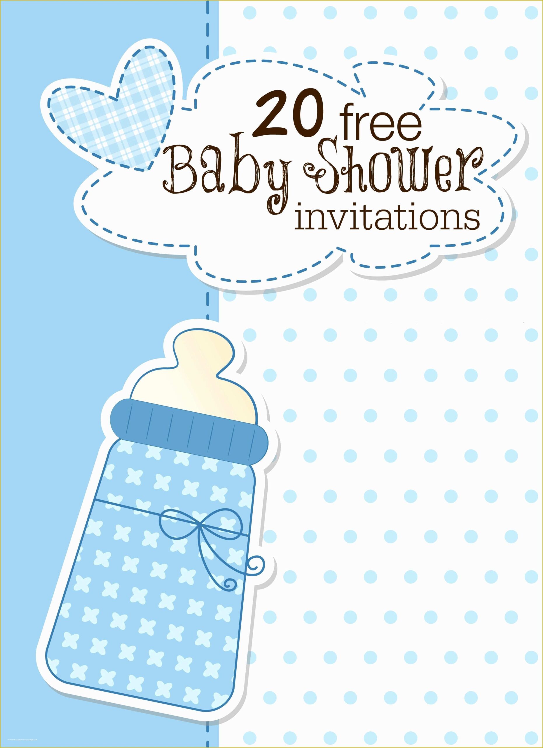 Free Online Baby Shower Invitations Templates Of Free Printable Baby 