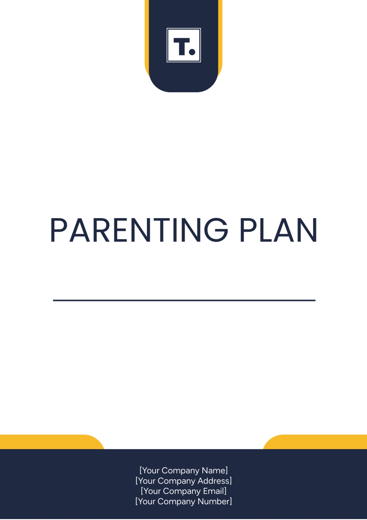 FREE Parenting Plan Templates Examples Edit Online Download