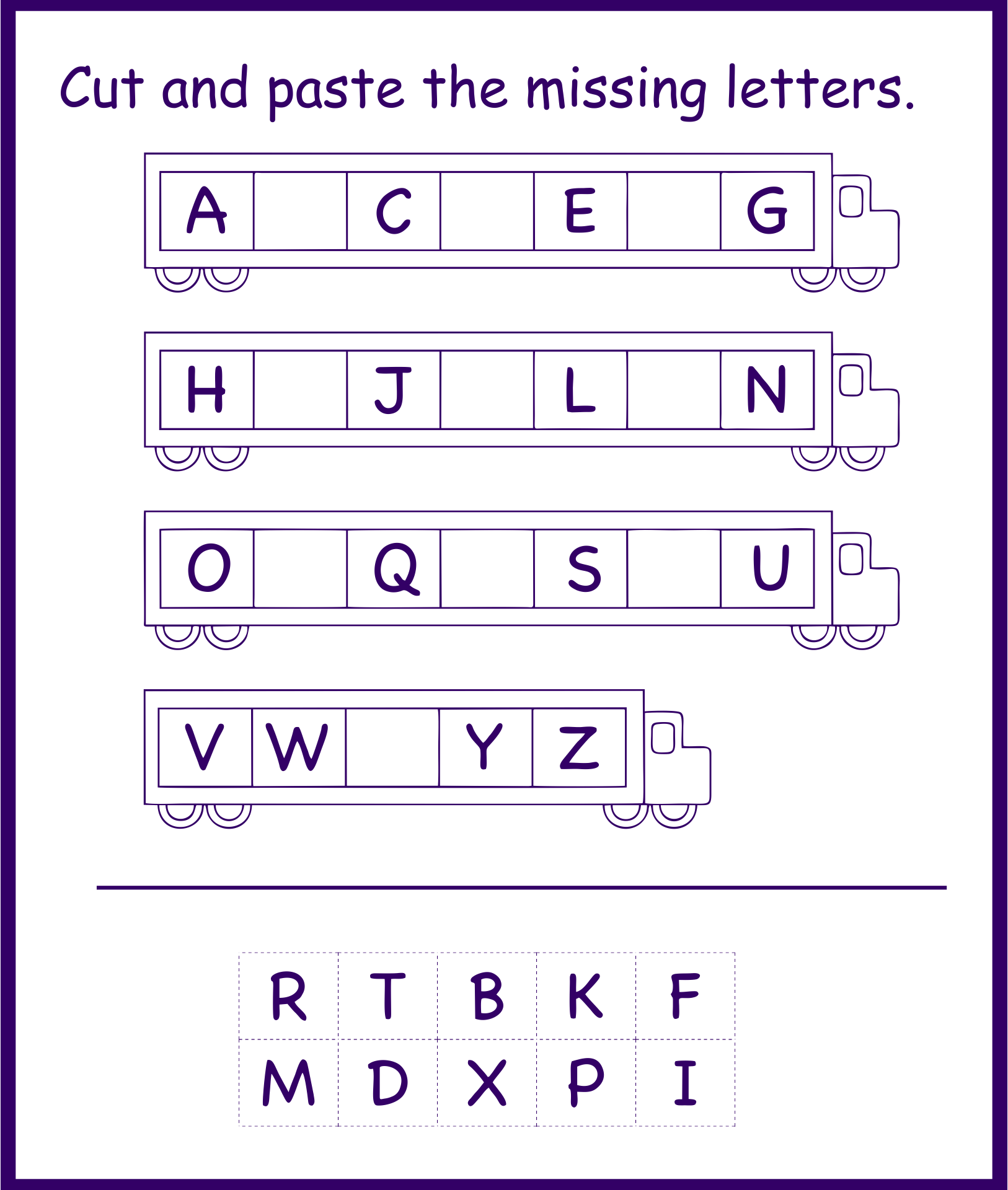 free printable abc pictures