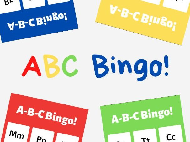Free Printable ABC Bingo Teaching Resources