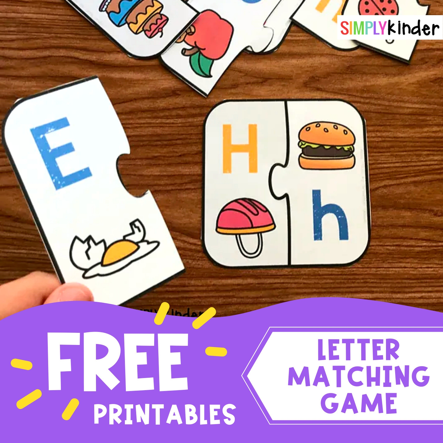 Free Printable Abc Matching Game Printable Form Templates And Letter