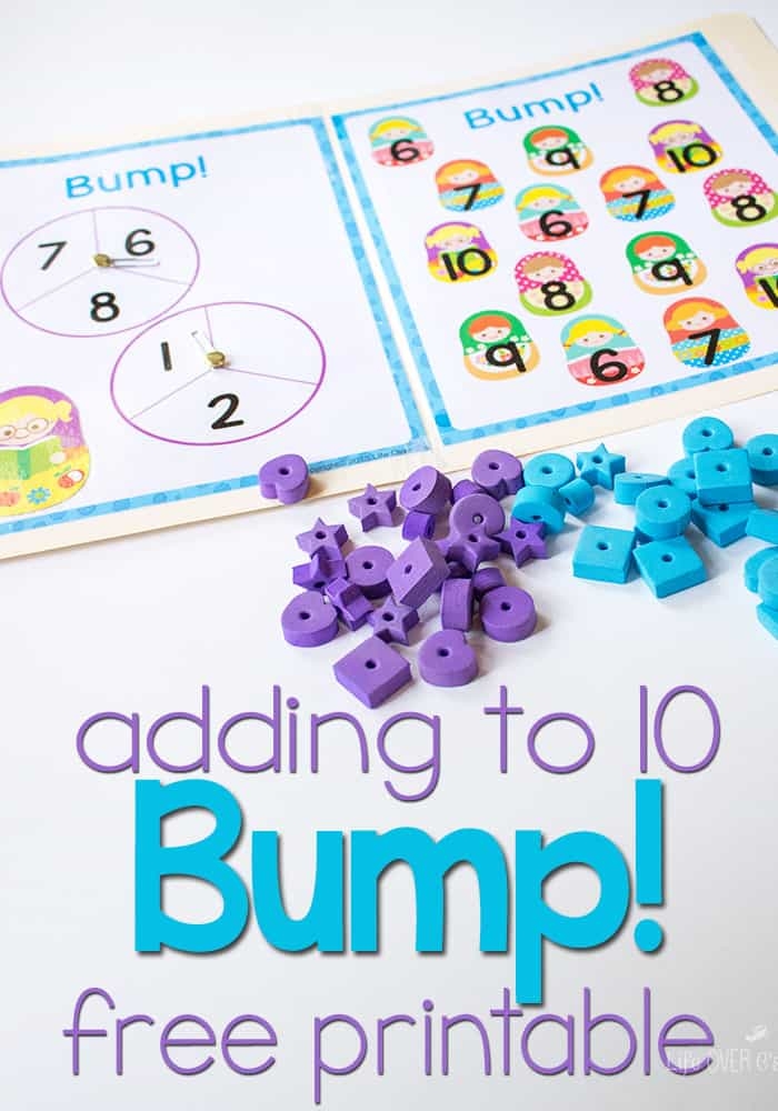 Free Printable Addition Game For Adding To 10