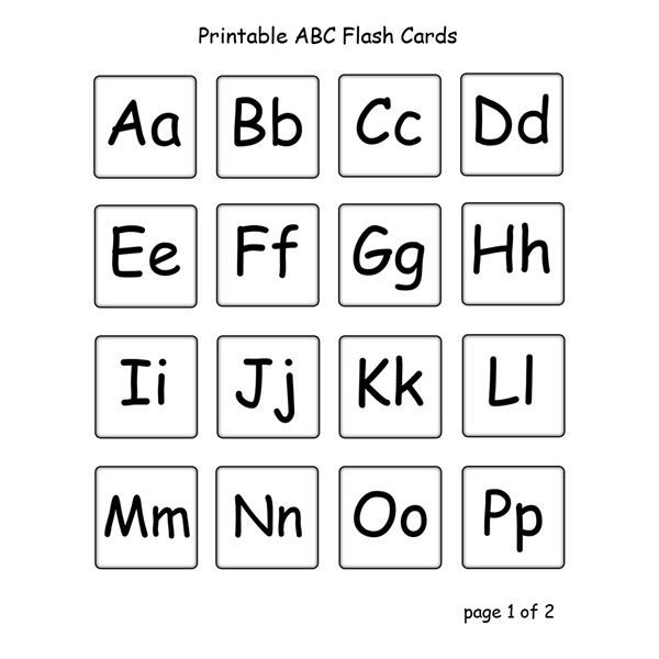 FREE Printable Alphabet Letters Upper And Lower Case Printable