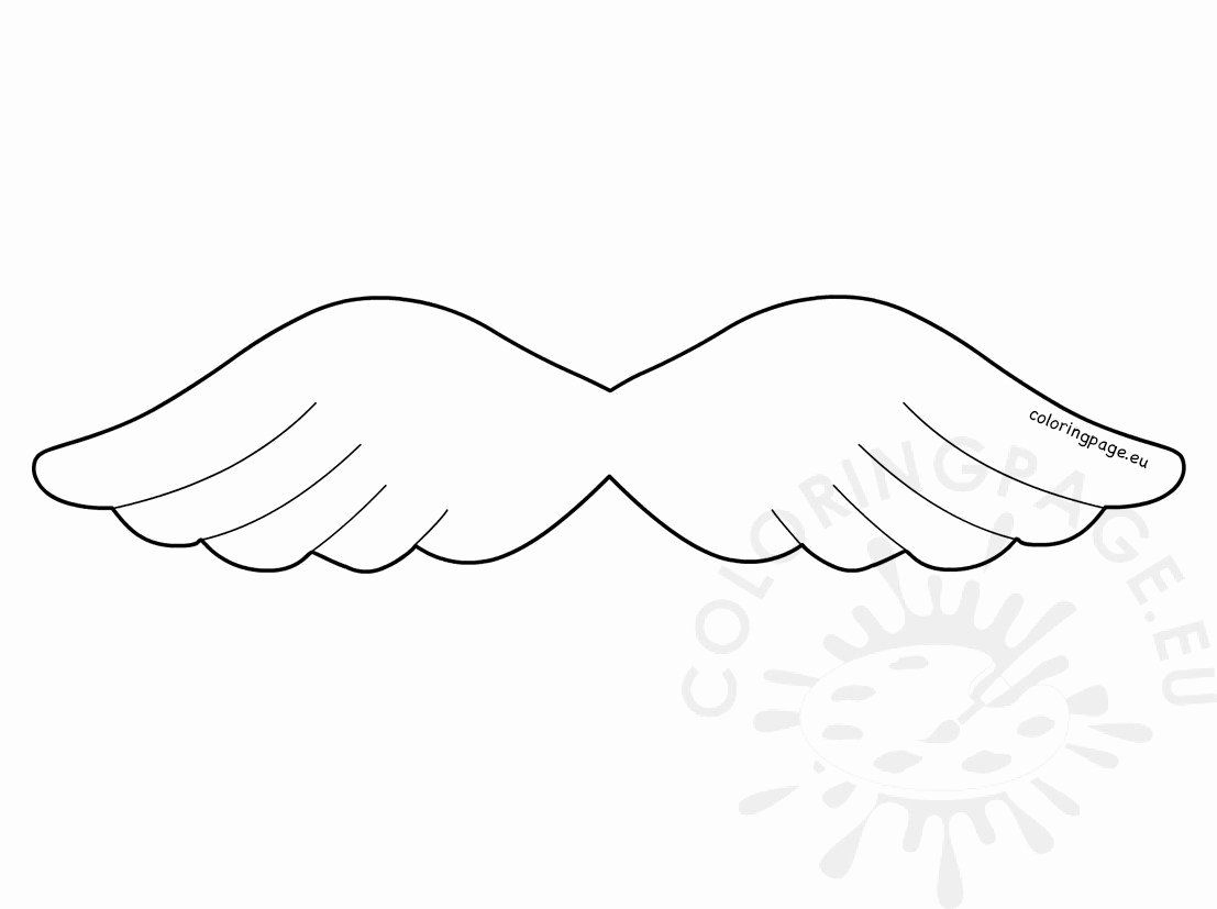 free printable pictures of angel wings