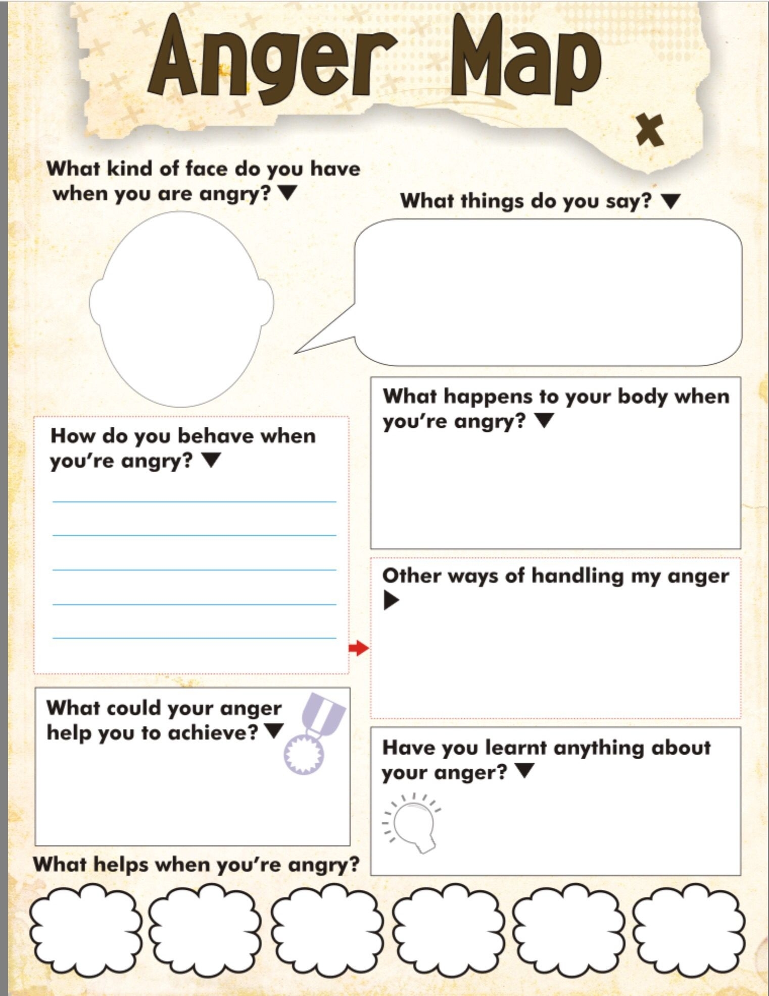 free printable anger management activities for adults