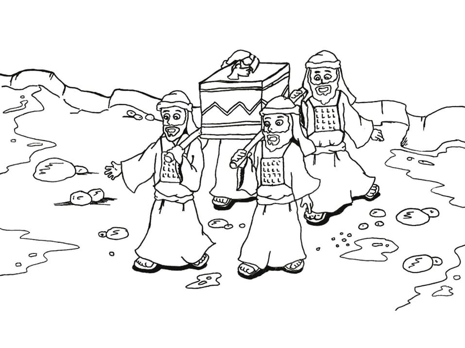 free printable picture of the ark of the covenant
