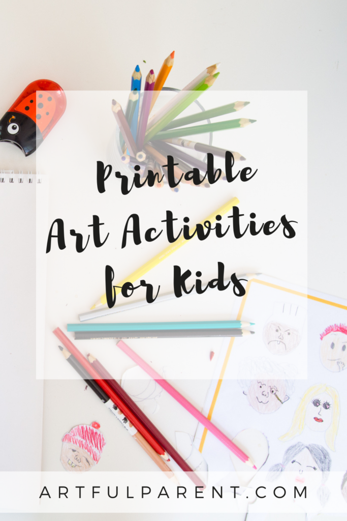 FREE Printable Art Activities Creatif Worksheets Library