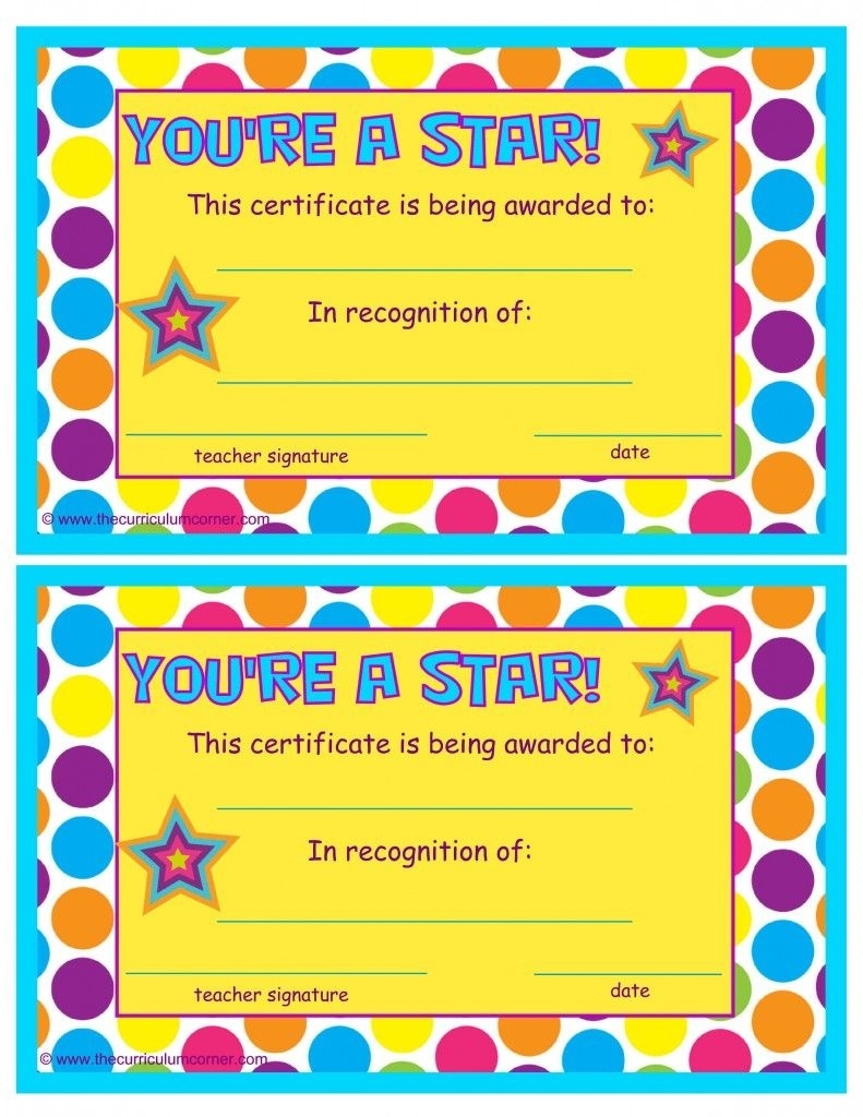 Free Printable Awards For Students Create Print Honor Roll Certificates 