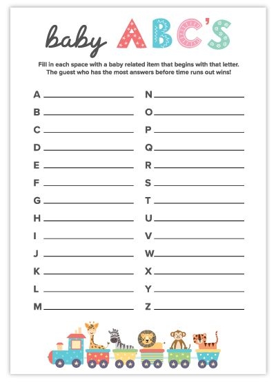 Free Printable Baby Alphabet Game Tulamama 53 OFF
