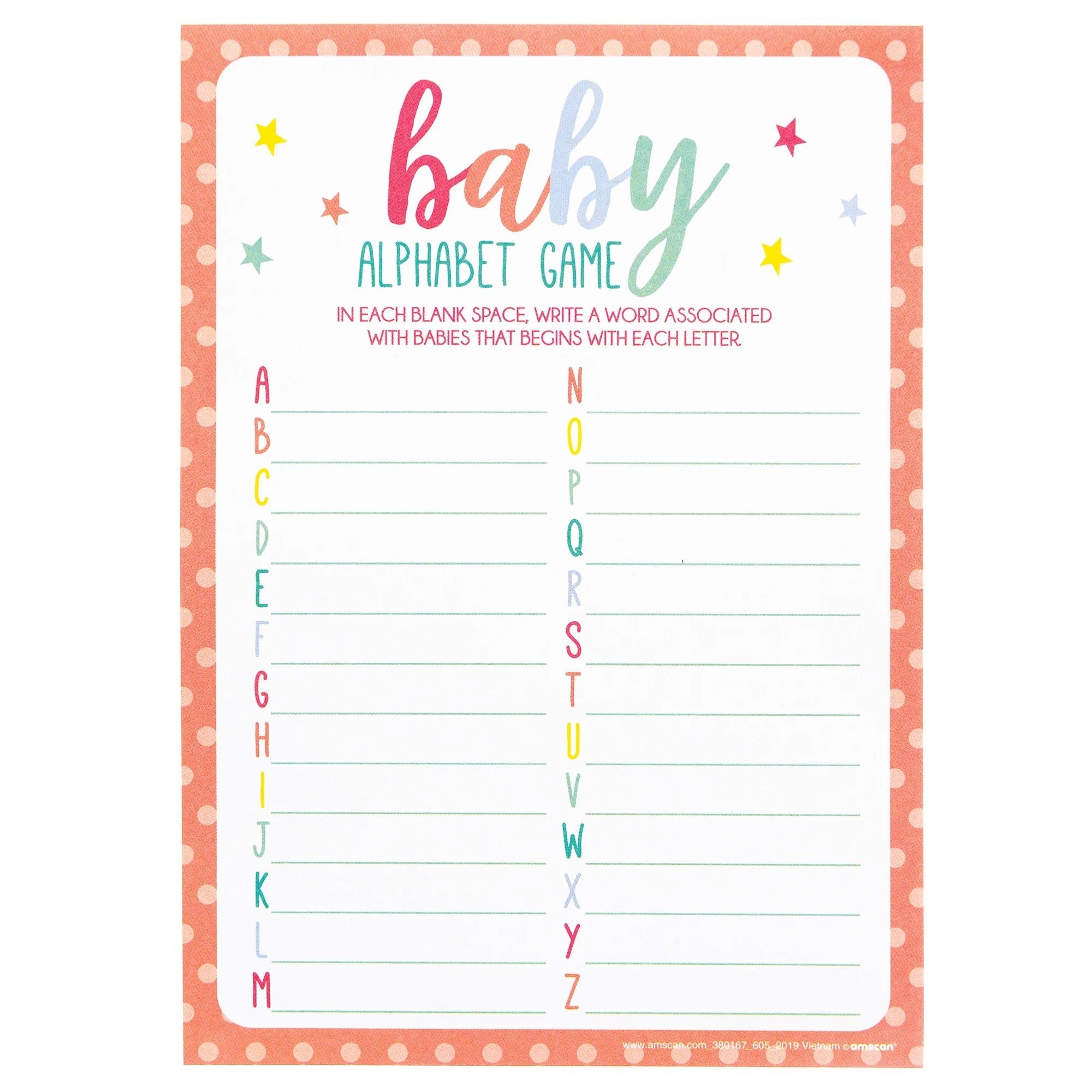 Free Printable Baby Alphabet Game Tulamama 53 OFF