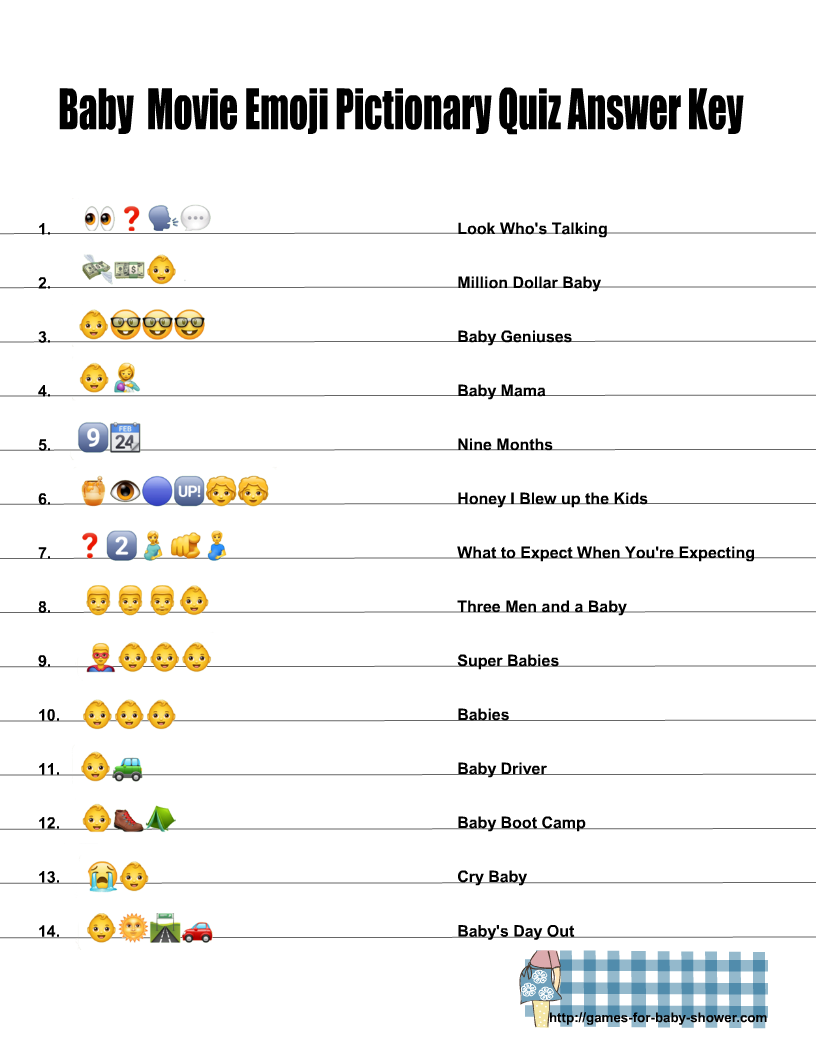 free printable baby shower games baby babble