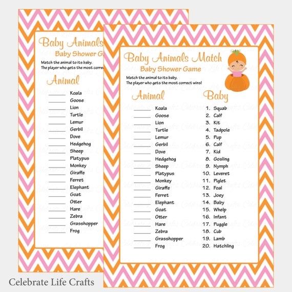 free printable baby shower games and answer key