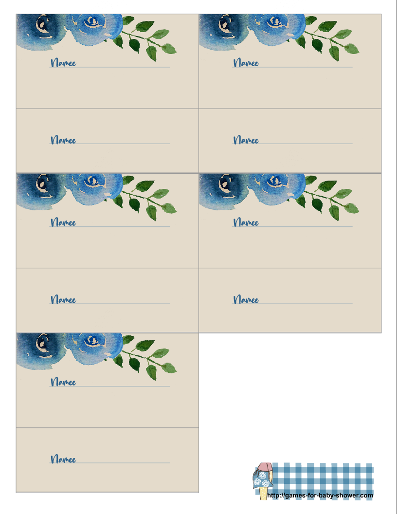 free printable baby shower gamed sports