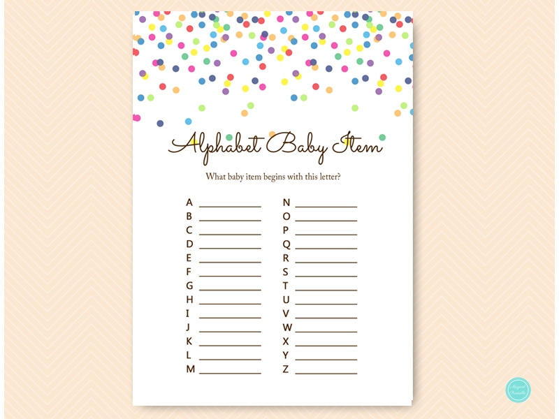 Free Printable Baby Sprinkle Games Baby Shower Games FREE Printable