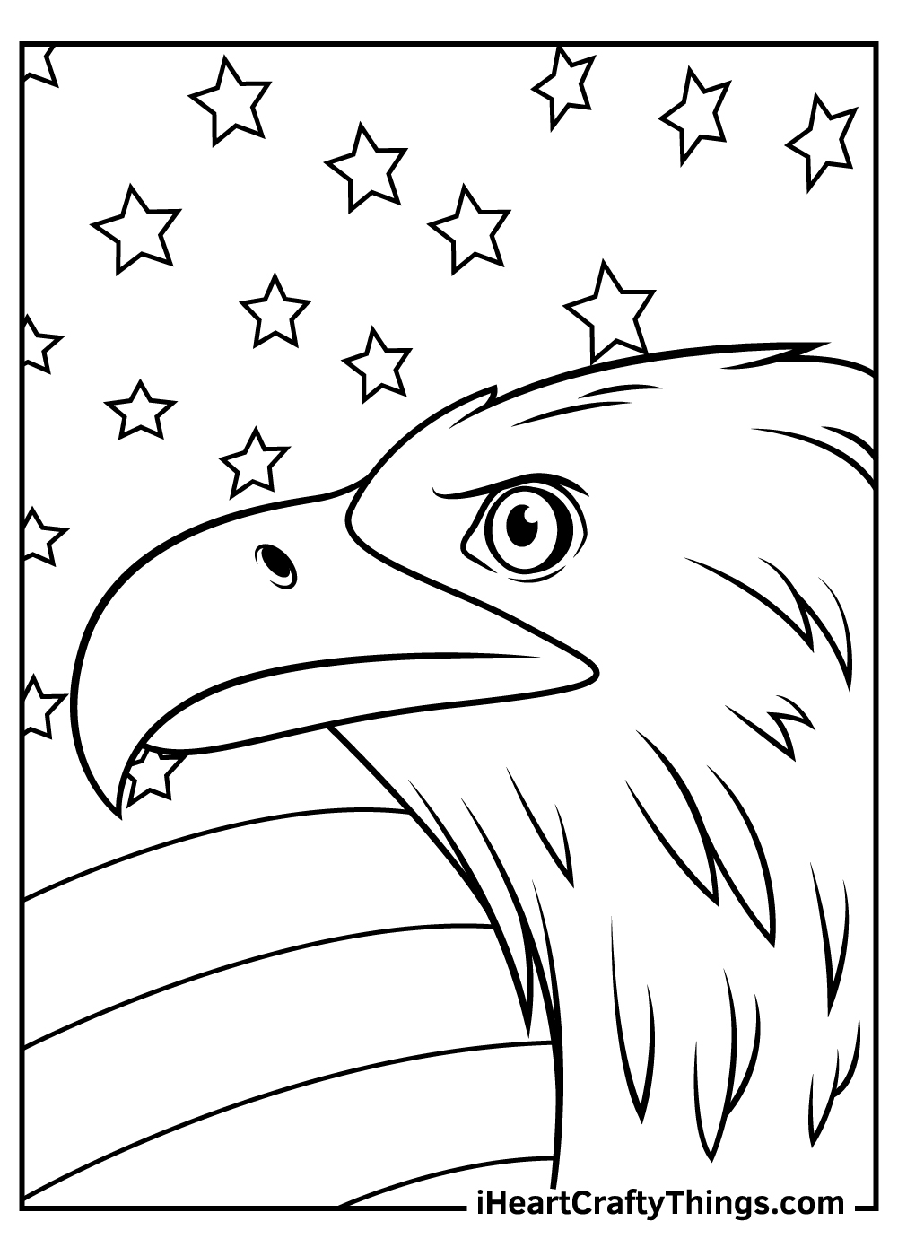 Free Printable Bald Eagle Coloring Pages