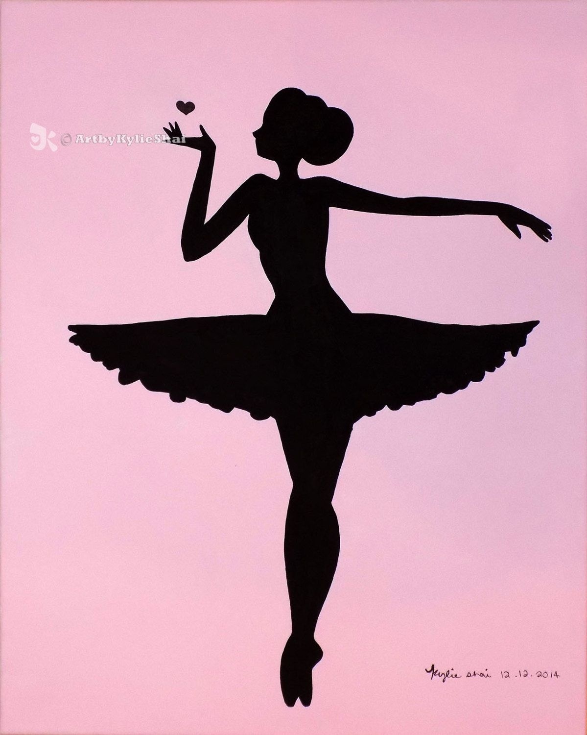 Free Printable Ballerina Silhouette Free Printable