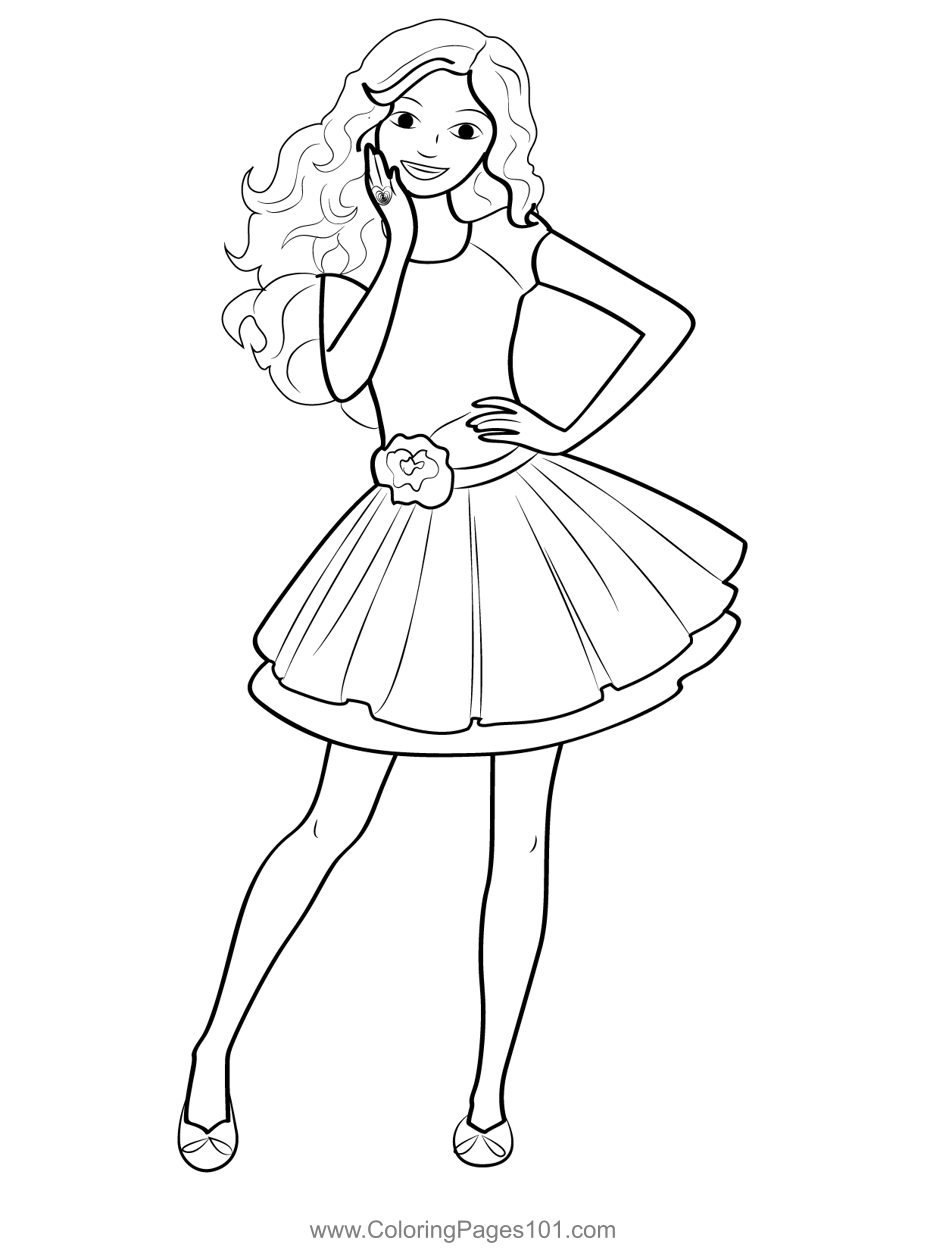 Free Printable Barbie Coloring Pages For Kids 40 OFF