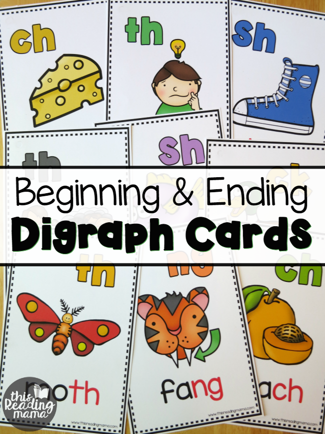 Free Printable Beginning Digraph Clip Cards 52 OFF