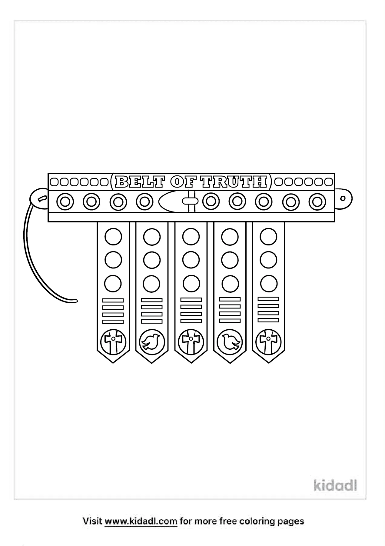 Free Printable Belt Of Truth Craft Free Printable