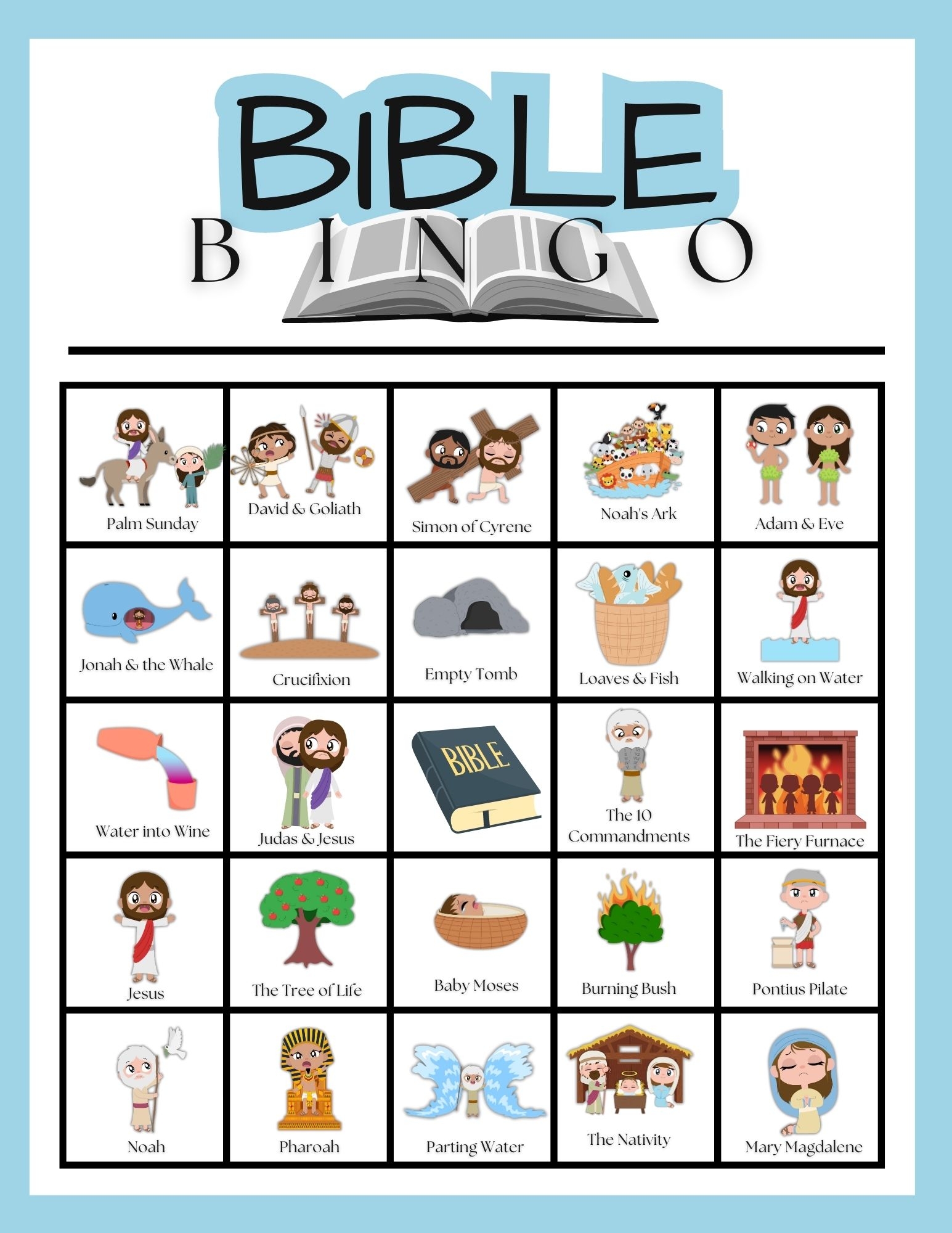 free printable bible based brain games