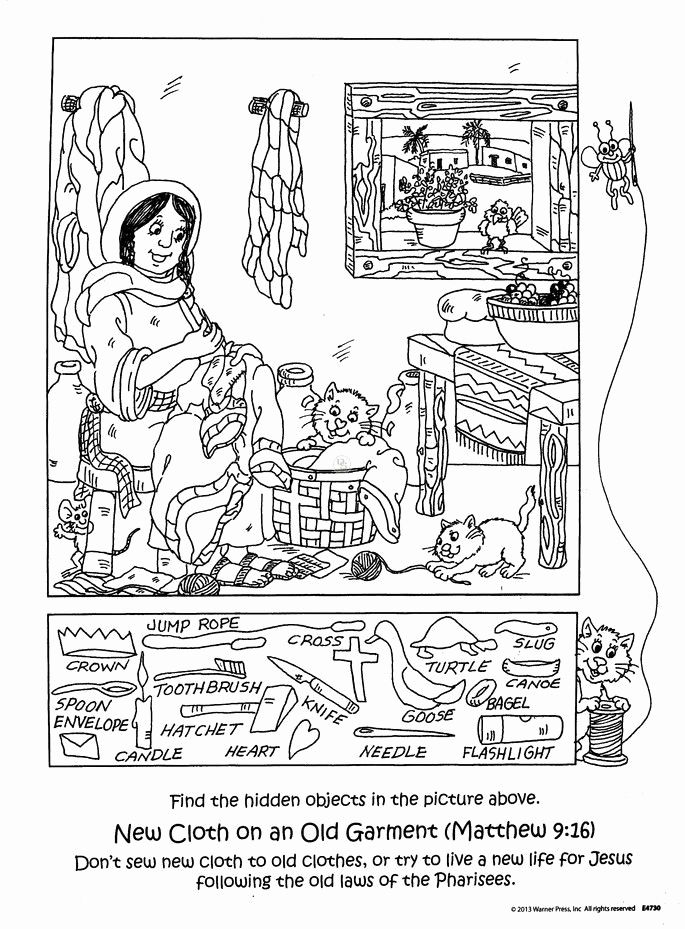 Free Printable Bible Hidden Pictures Printable