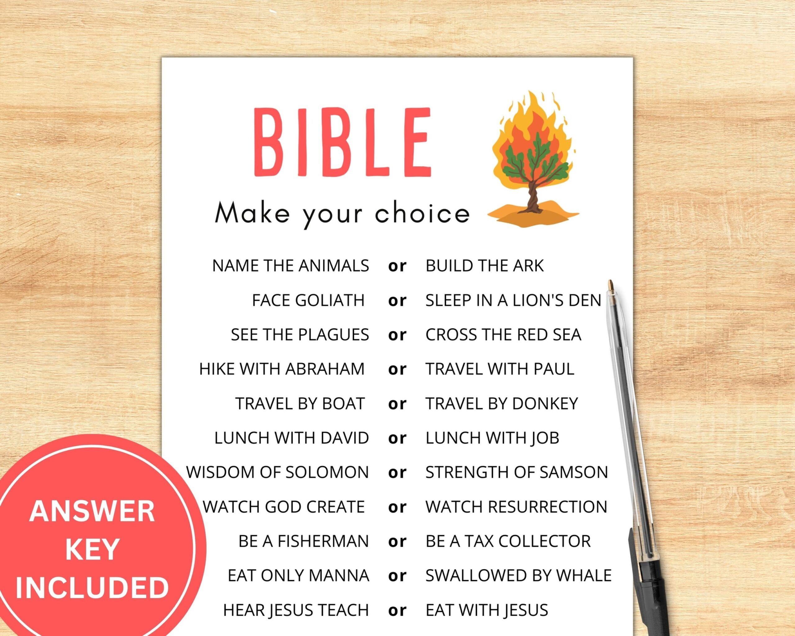 free printable bible quiz games