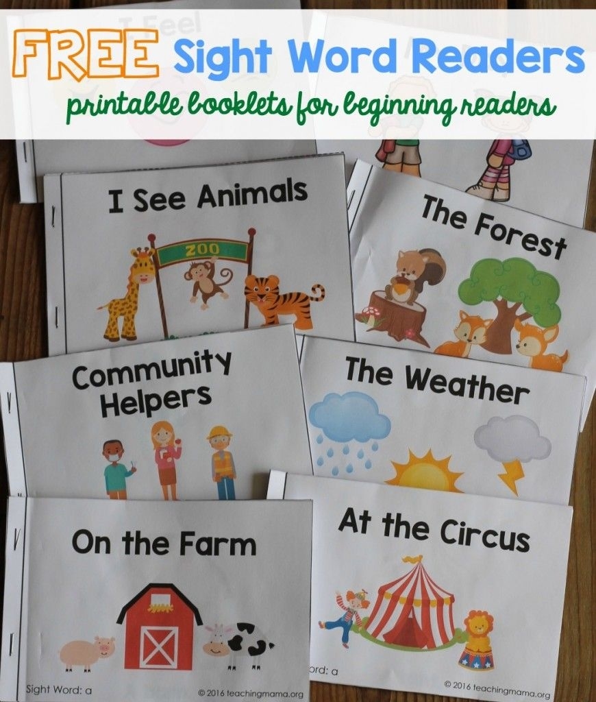 Free Printable Books For Beginning Readers Free Printable