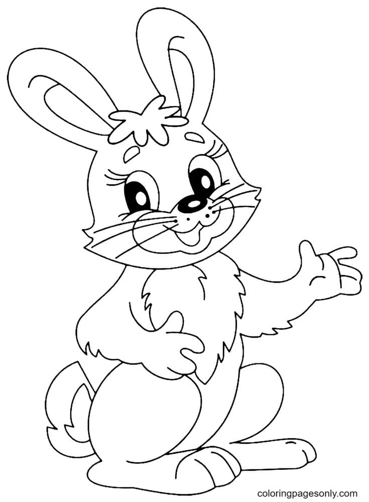 Free Printable Bunnies Coloring Page Free Printable Coloring Pages
