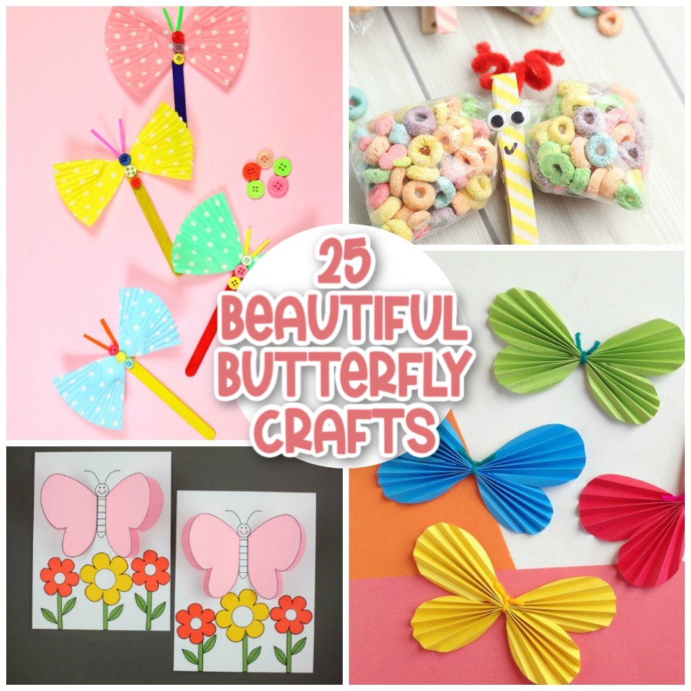 printable butterfly craft template