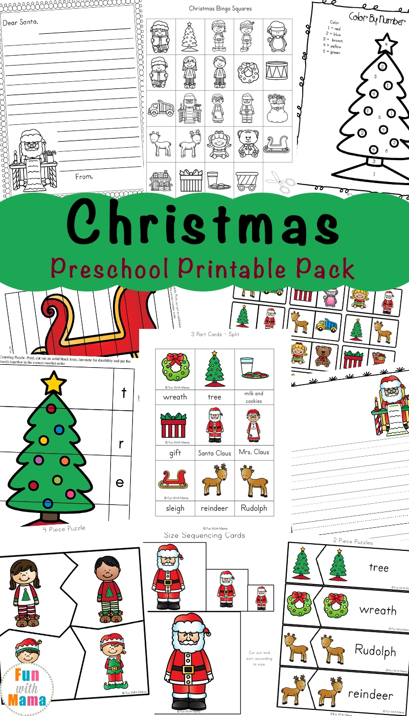 Free Printable Christmas Activity Sheets