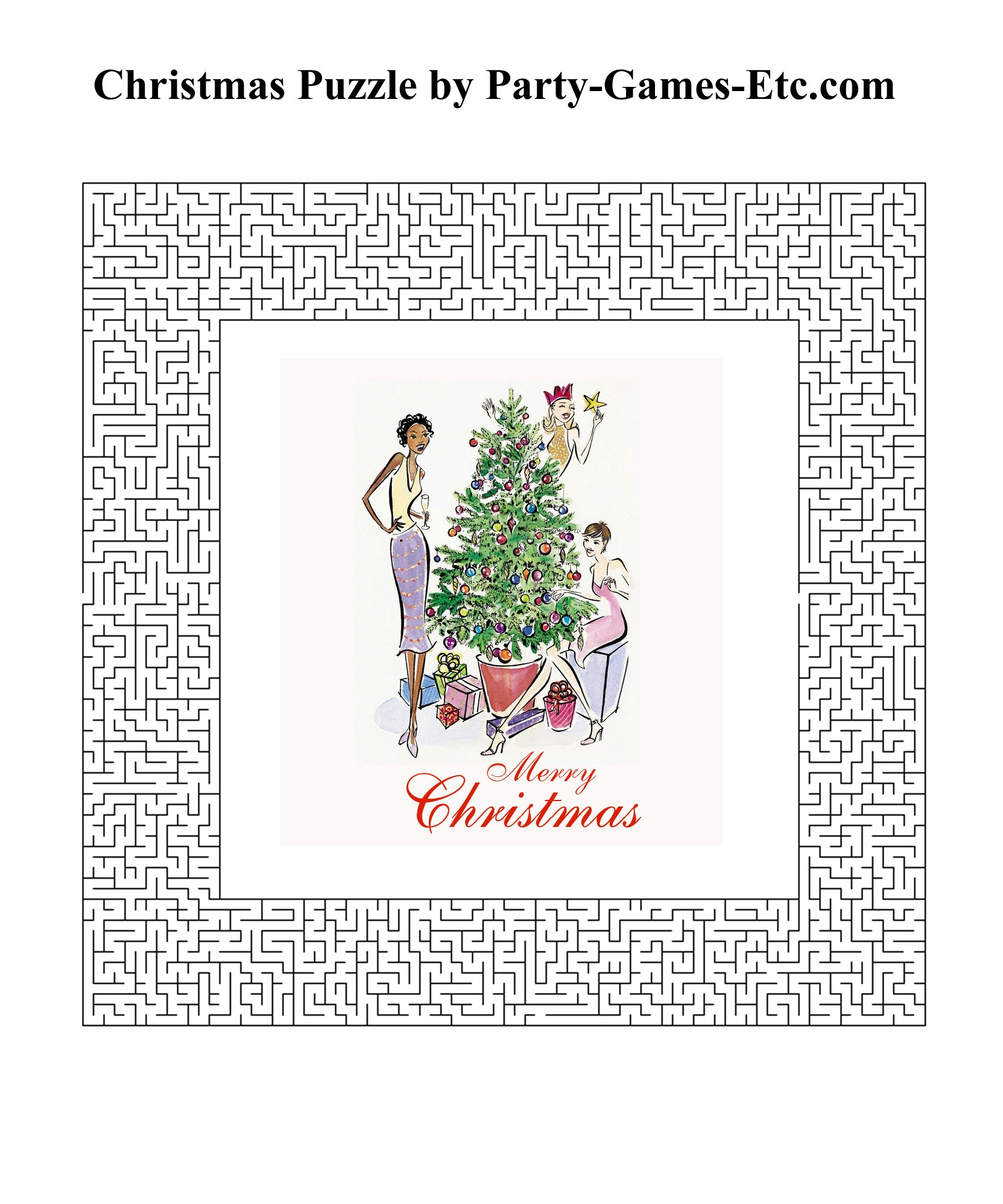 Free Printable Christmas Hidden Picture Games