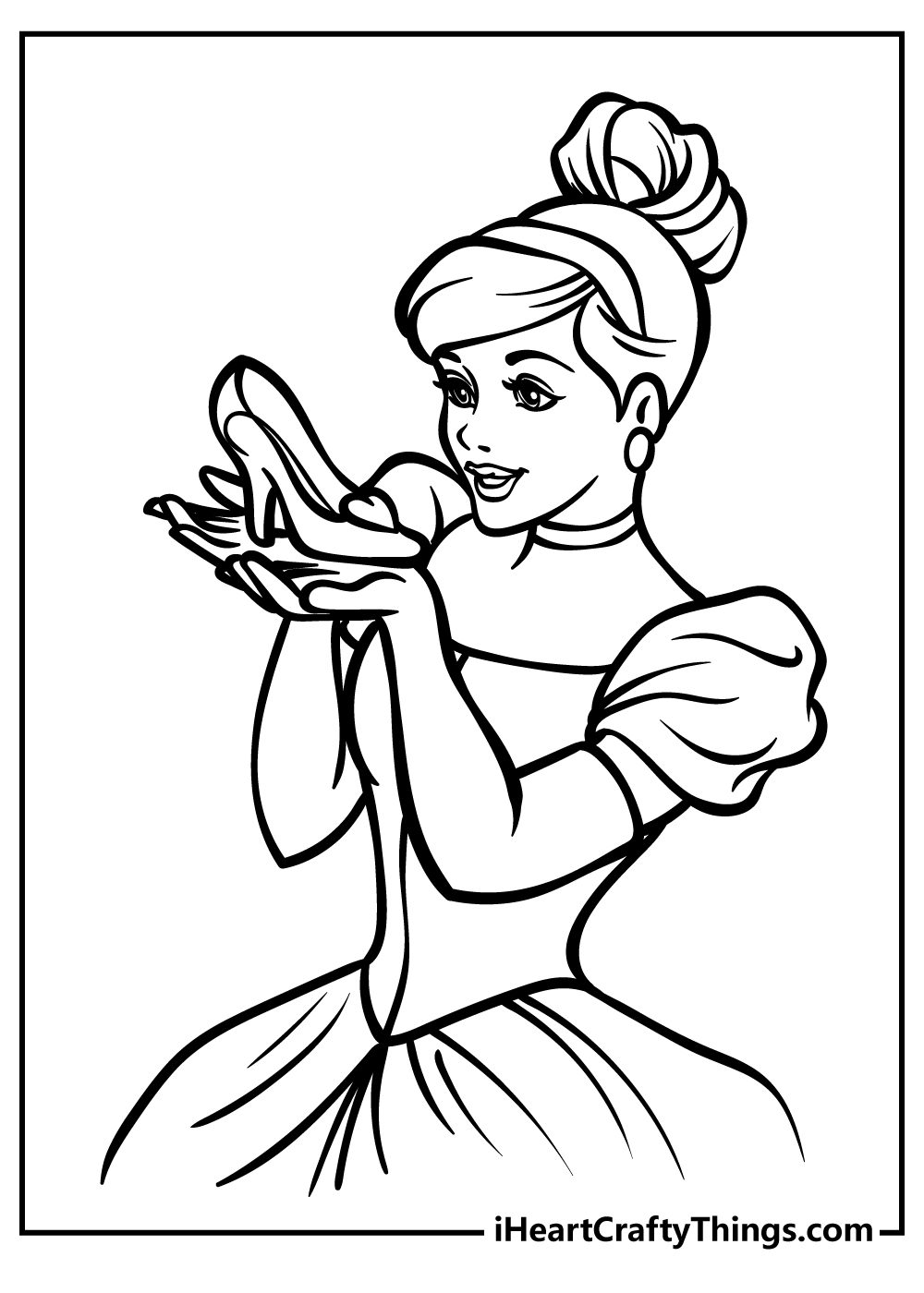 free printable cinderella pictures