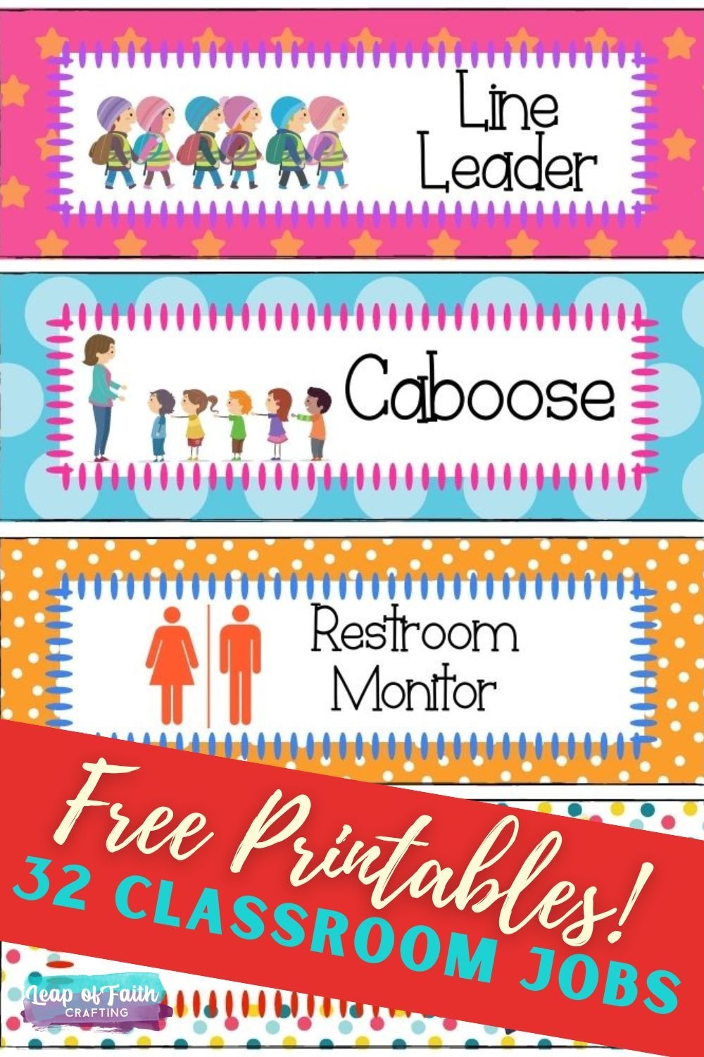 FREE Printable Classroom Jobs PDF To Use Now Classroom Jobs