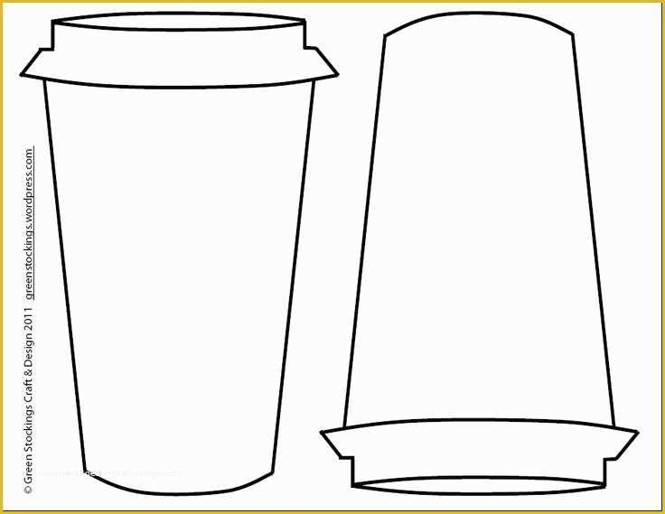 free printable picture of coffee cups