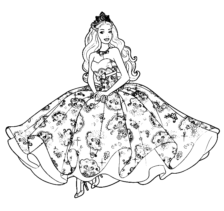 free printable barbie pictures