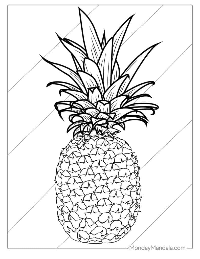 Free Printable Coloring Pages Of Fruits And Vegetables Pdf Free Print 